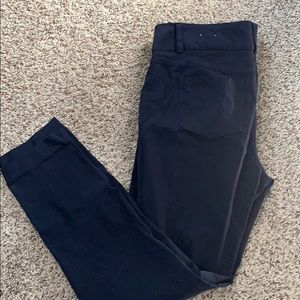 Skinny leg dress pants